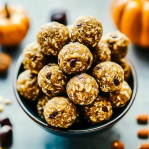 Pumpkin Protein Balls