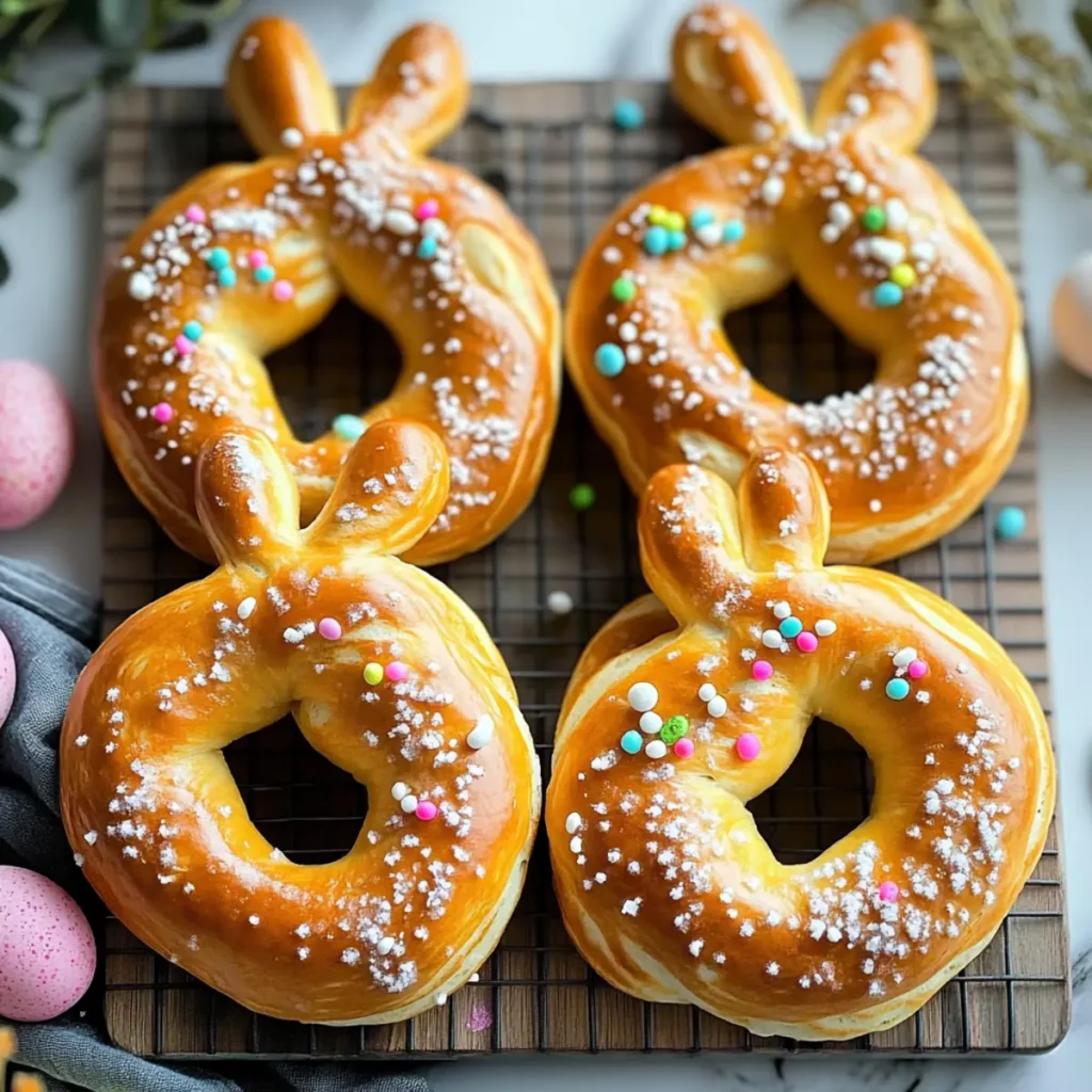 Easter Bunny Soft Pretzels