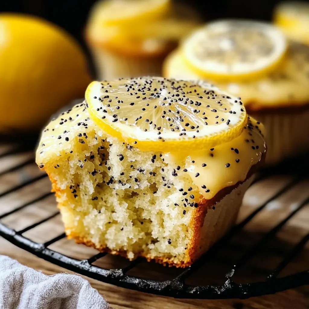 Lemon Poppyseed Muffins