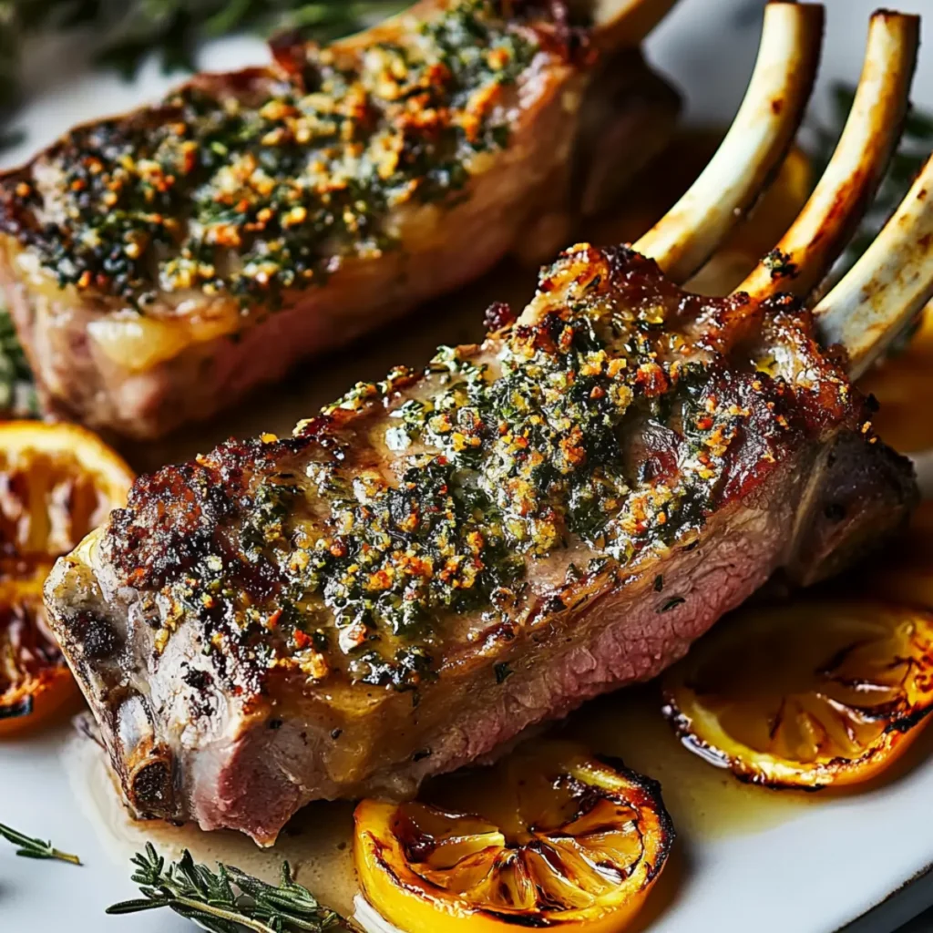 Herb-Crusted Rack of Lamb