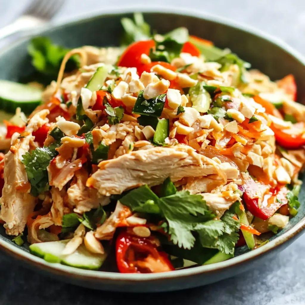 Chopped Thai-Inspired Chicken Salad