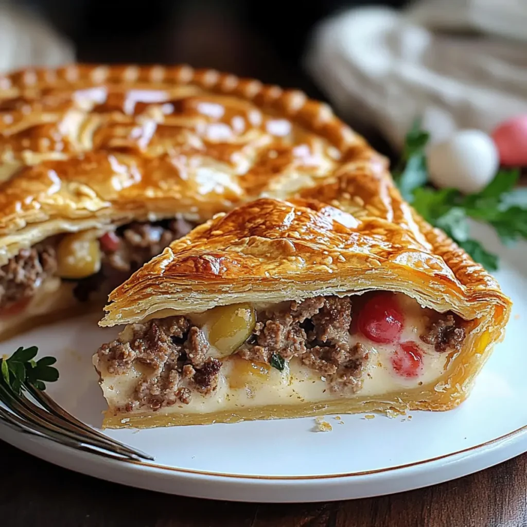 Italian Easter Meat Pie