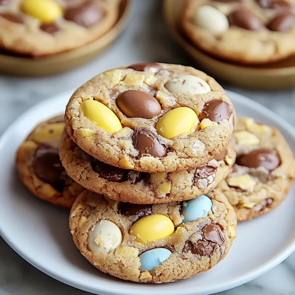 Cadbury Egg Cookies